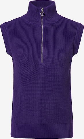 Cardigan Franco Callegari en violet : devant