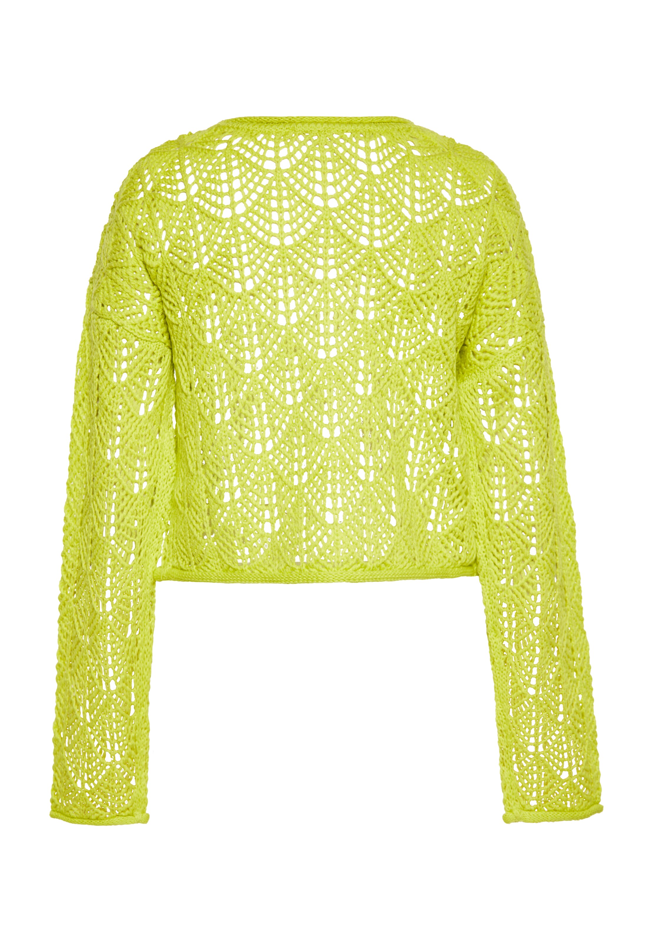 swirly Pullover in Grün