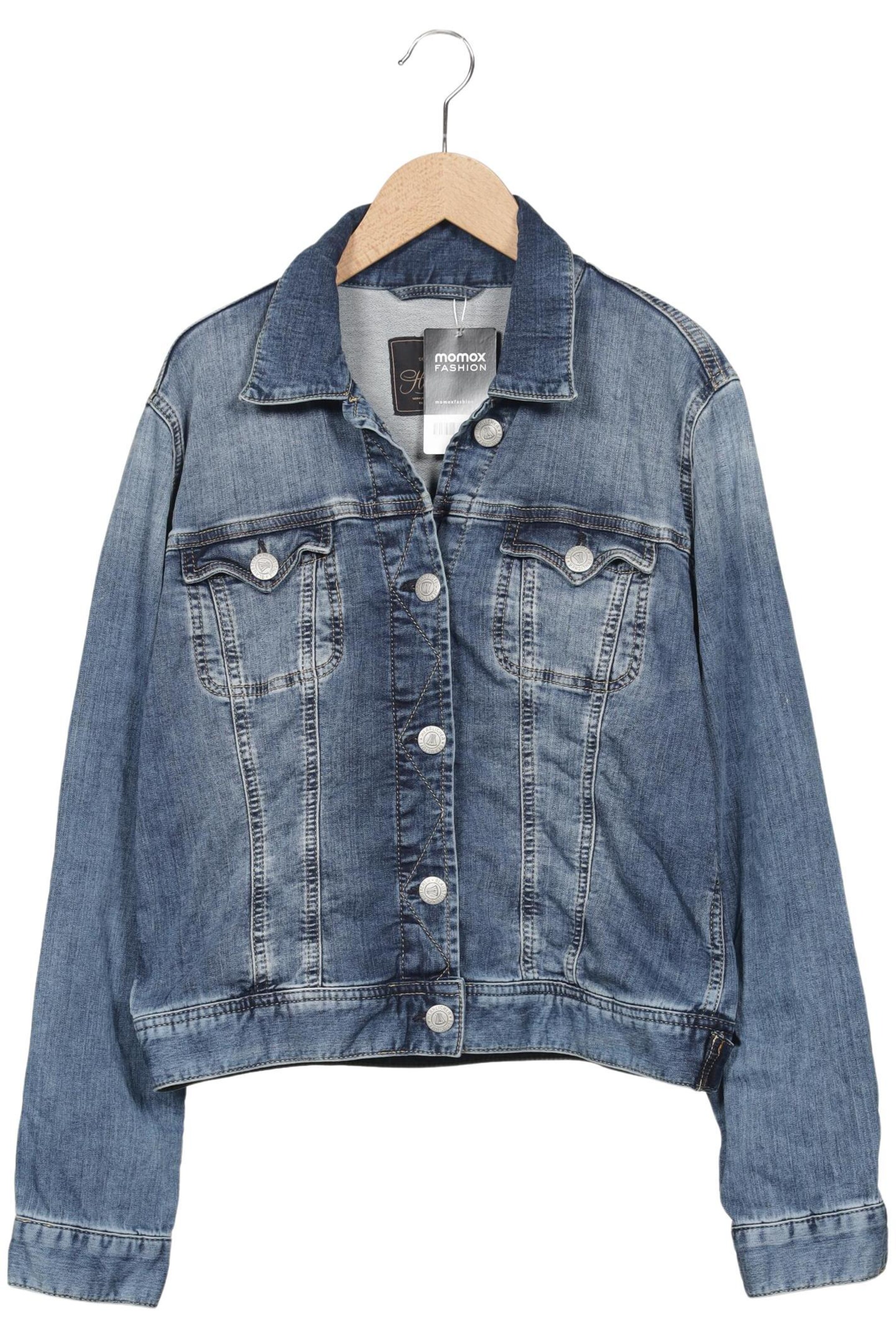 Herrlicher Jacket & Coat in L in Blue: front