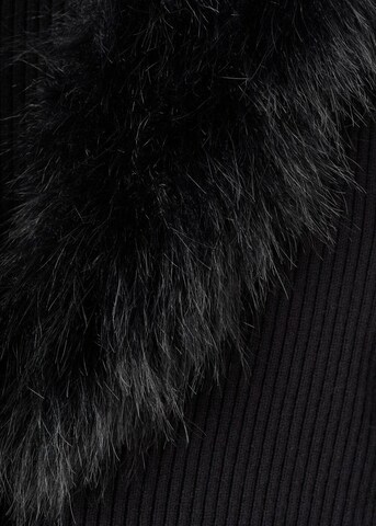 MANGO Knit Cardigan 'Maddie' in Black