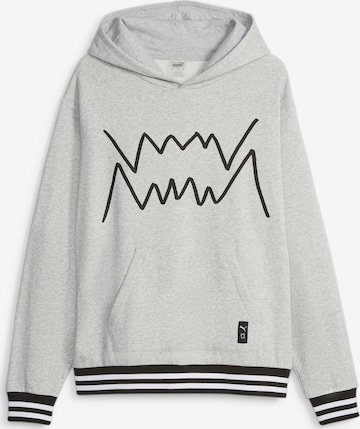 PUMA Sportsweatshirt 'Franchise Core' in Grijs: voorkant