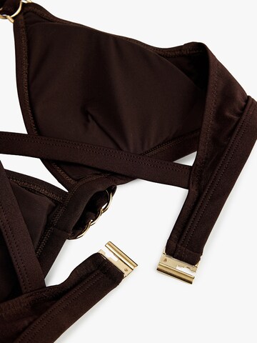 Koton Bikini top in Brown