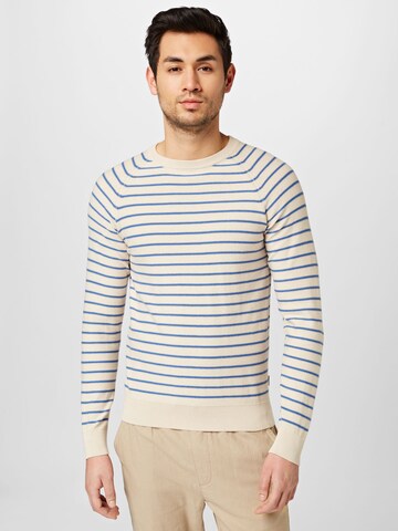 Pull-over BLEND en bleu : devant