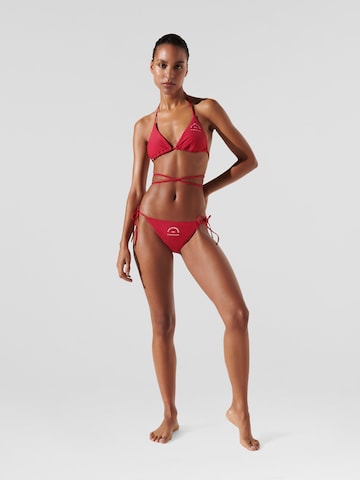 Karl Lagerfeld Triangel Bikinioverdel 'Rue St-Guillaume' i rød