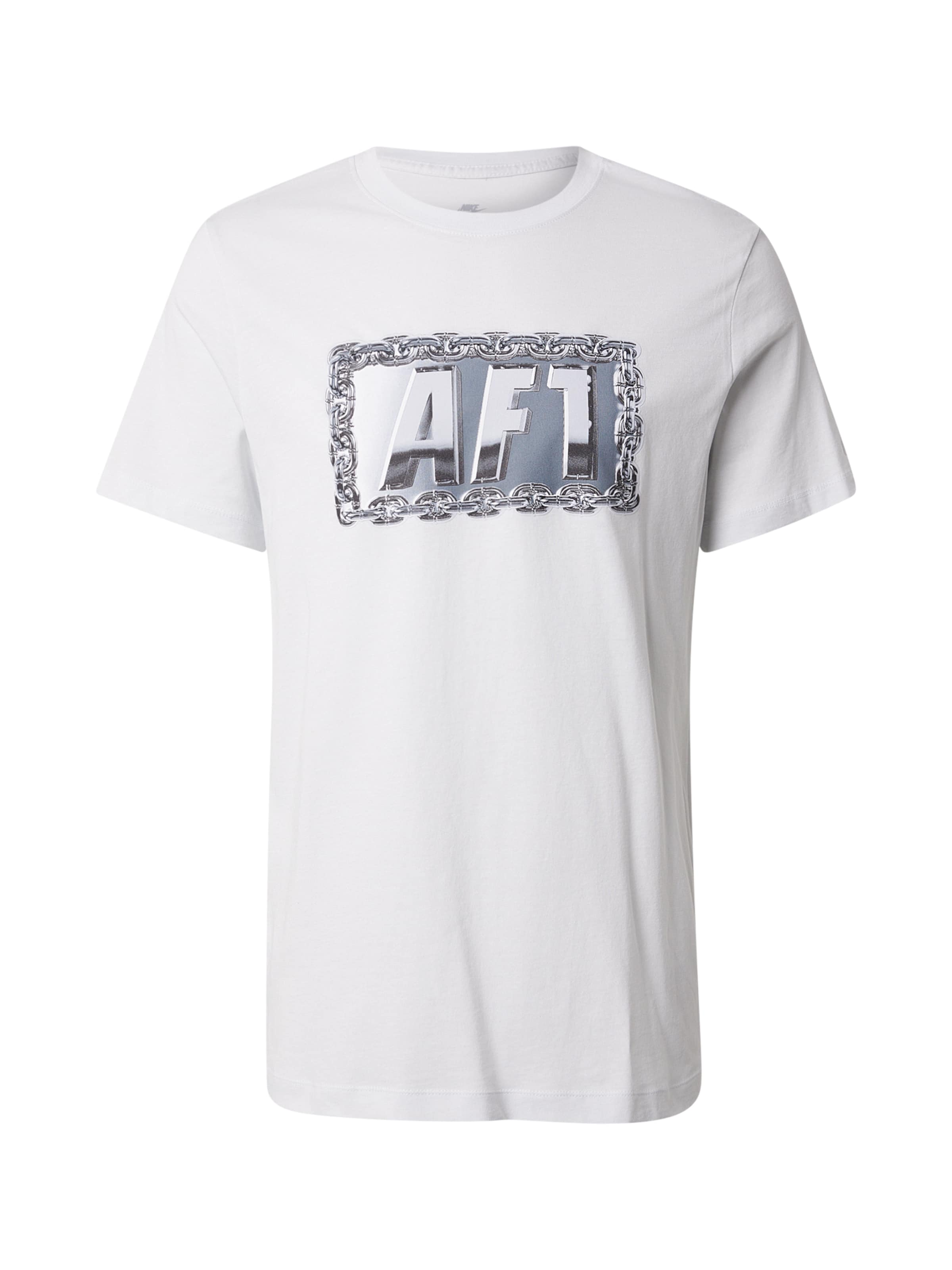 Nike Sportswear - Camiseta 'AF1 LA ALLSTR' en blanco: frente