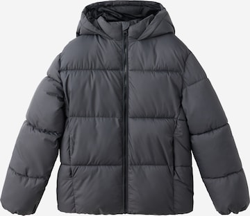 MANGO KIDS Winterjas 'AMERICA' in Zwart: voorkant
