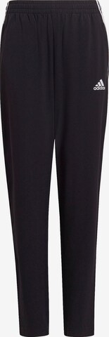 Regular Pantaloni sport de la ADIDAS SPORTSWEAR pe negru: față