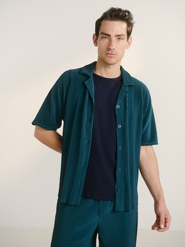 Comfort fit Camicia 'Pepe' di Guido Maria Kretschmer Men in verde: frontale