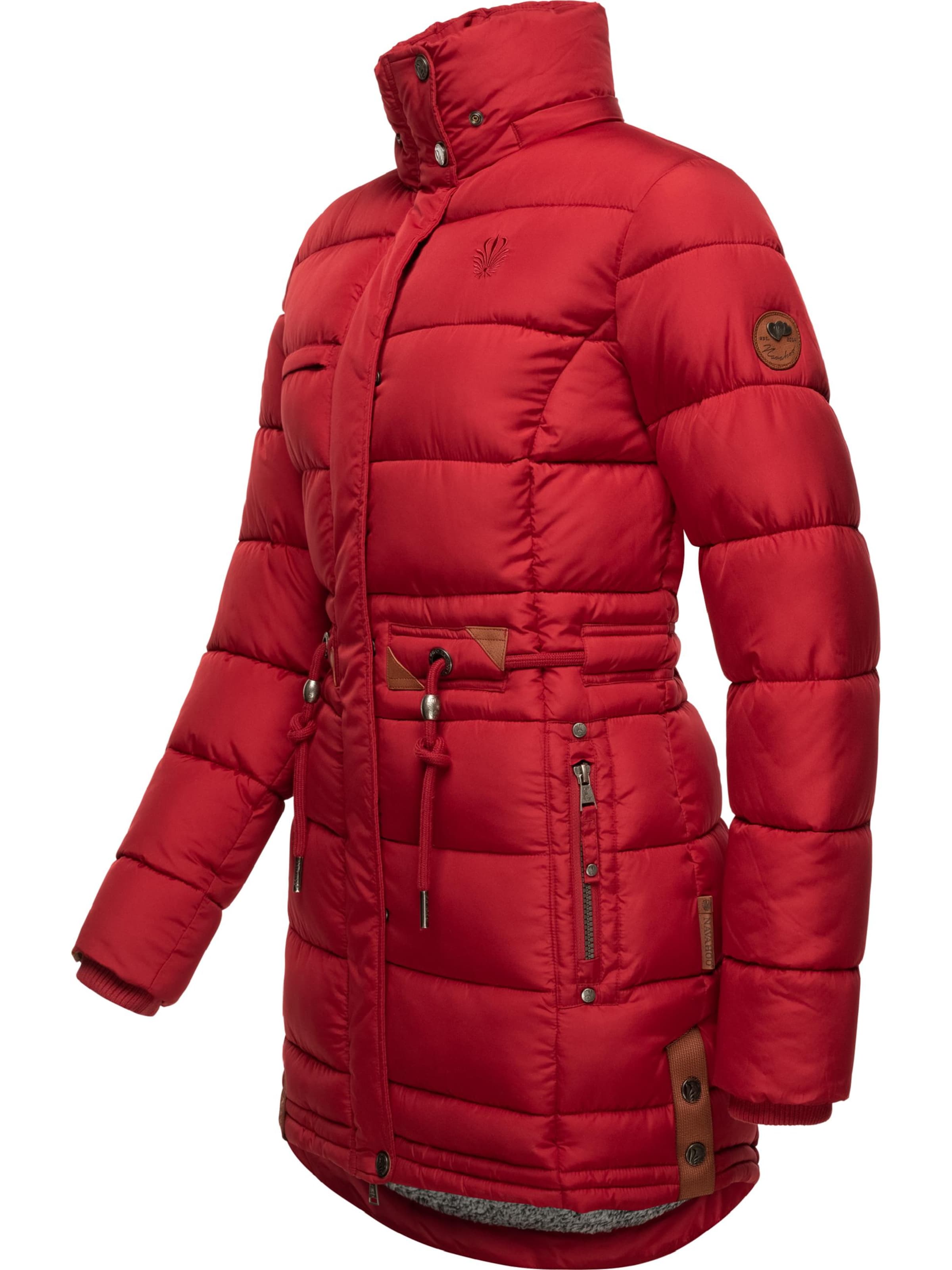 NAVAHOO Χειμερινό παλτό 'Daliee' σε κόκκινο