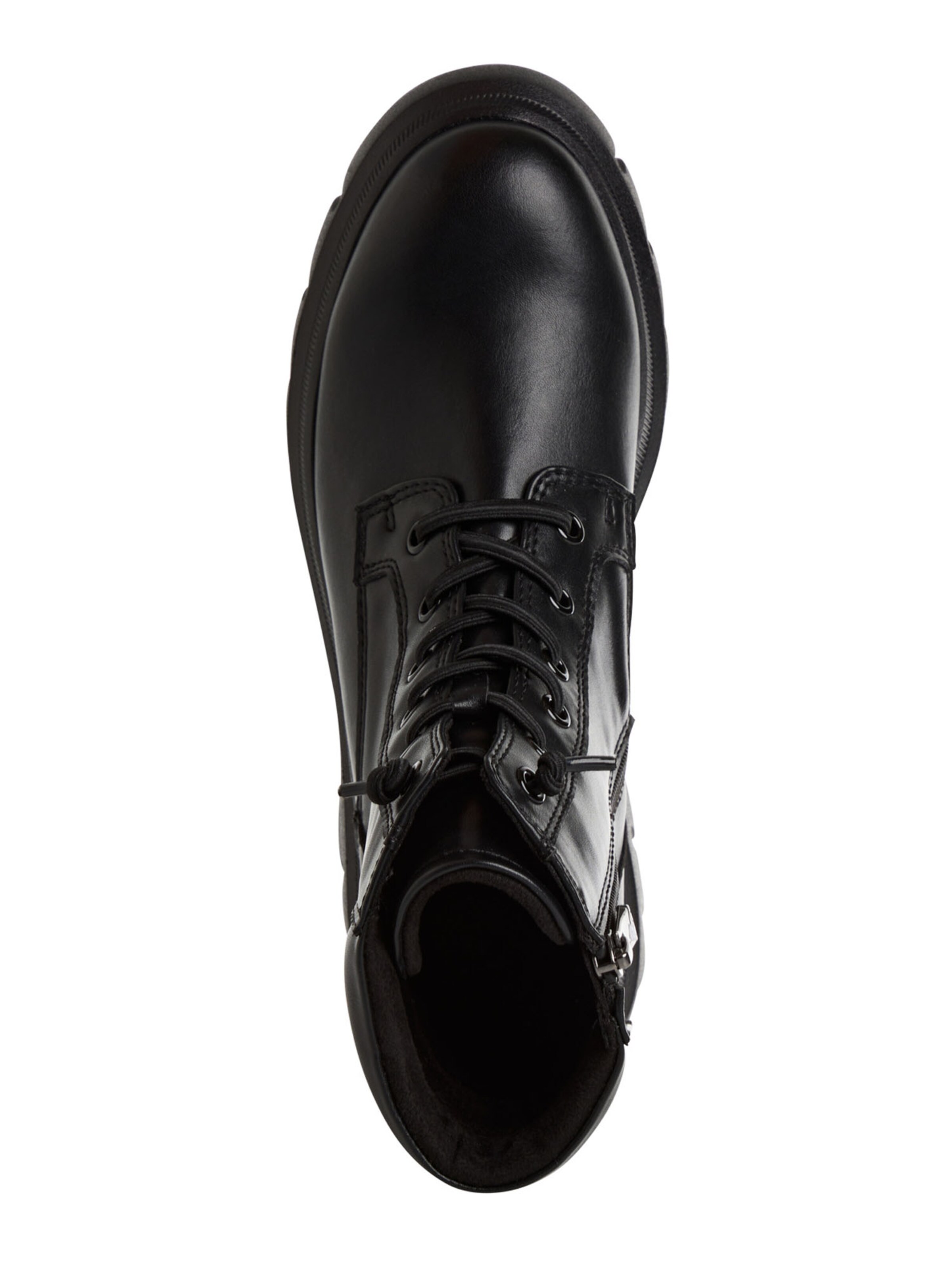 MARCO TOZZI Lace-Up Ankle Boots in Black