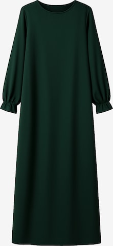 Abito di Elara in verde: frontale
