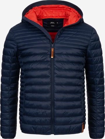 INDICODE JEANS Steppjacke 'Bowers' in Blau: predná strana