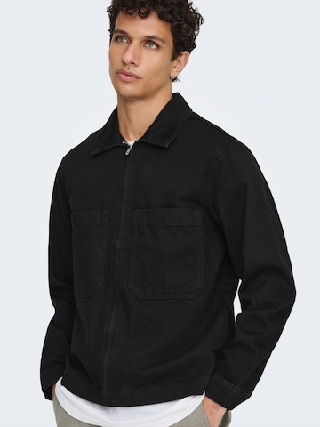 Giacca di mezza stagione 'ONSCassel' di Only & Sons in nero