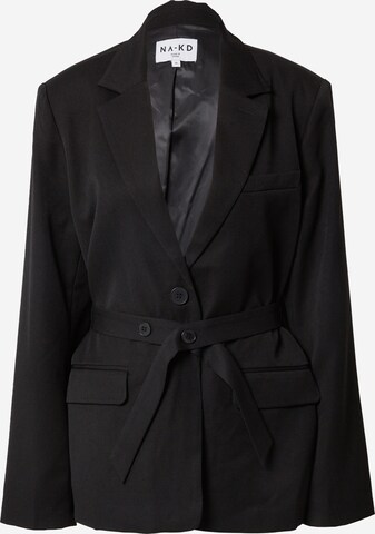 NA-KD Blazer in Black: front