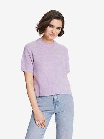 ESPRIT Sweater in Purple: front