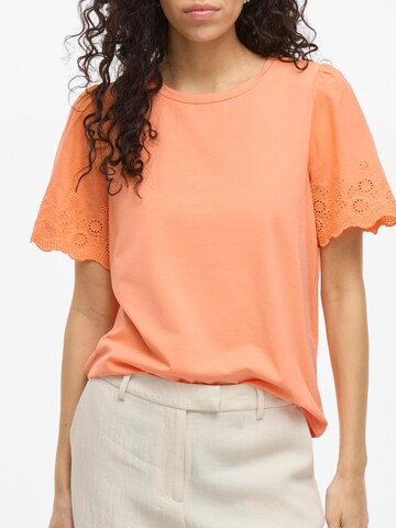 VILA Shirt in Oranje