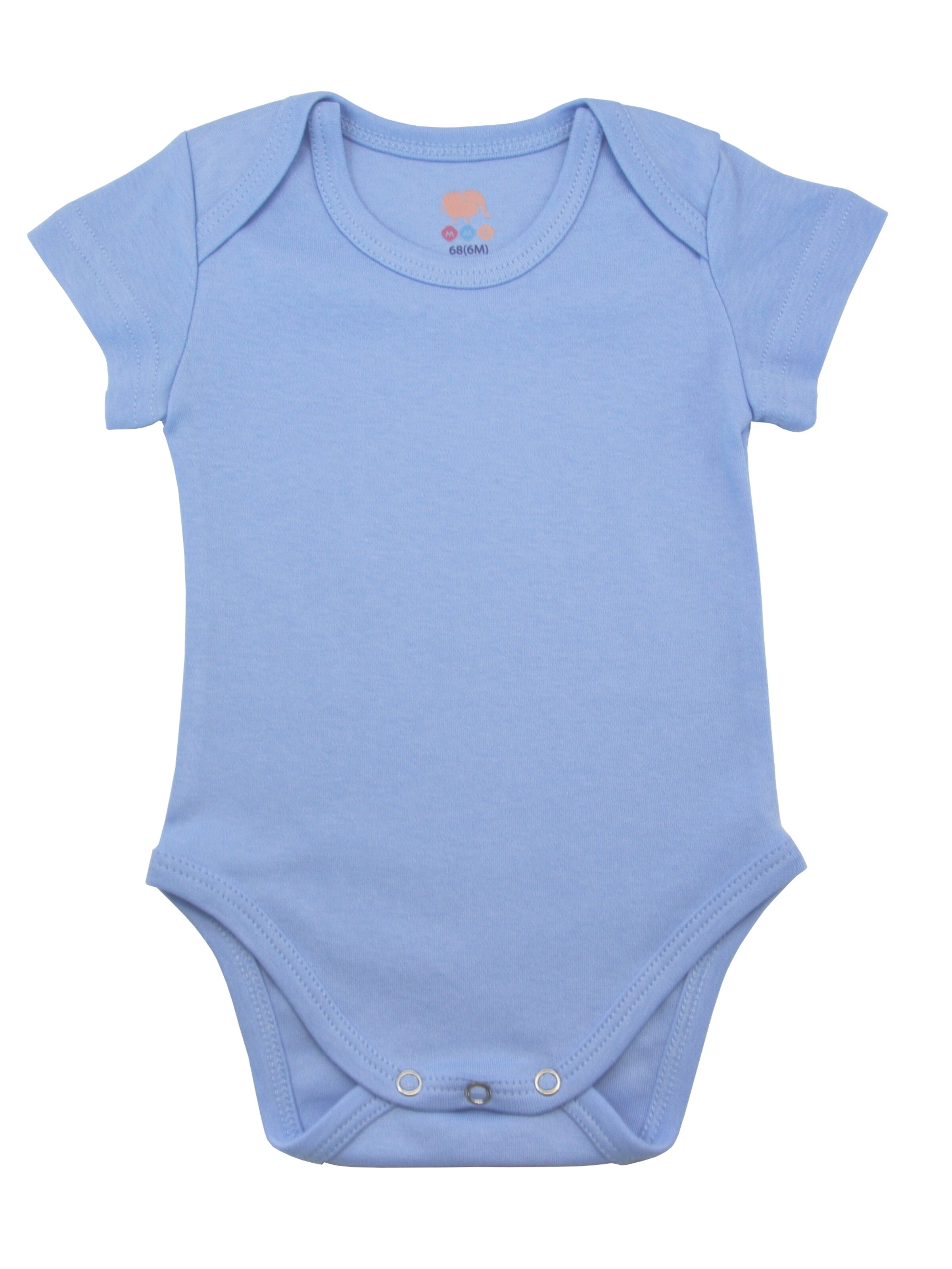 M.M.C. Romper/Bodysuit 'Body Kurzarm' in Blue