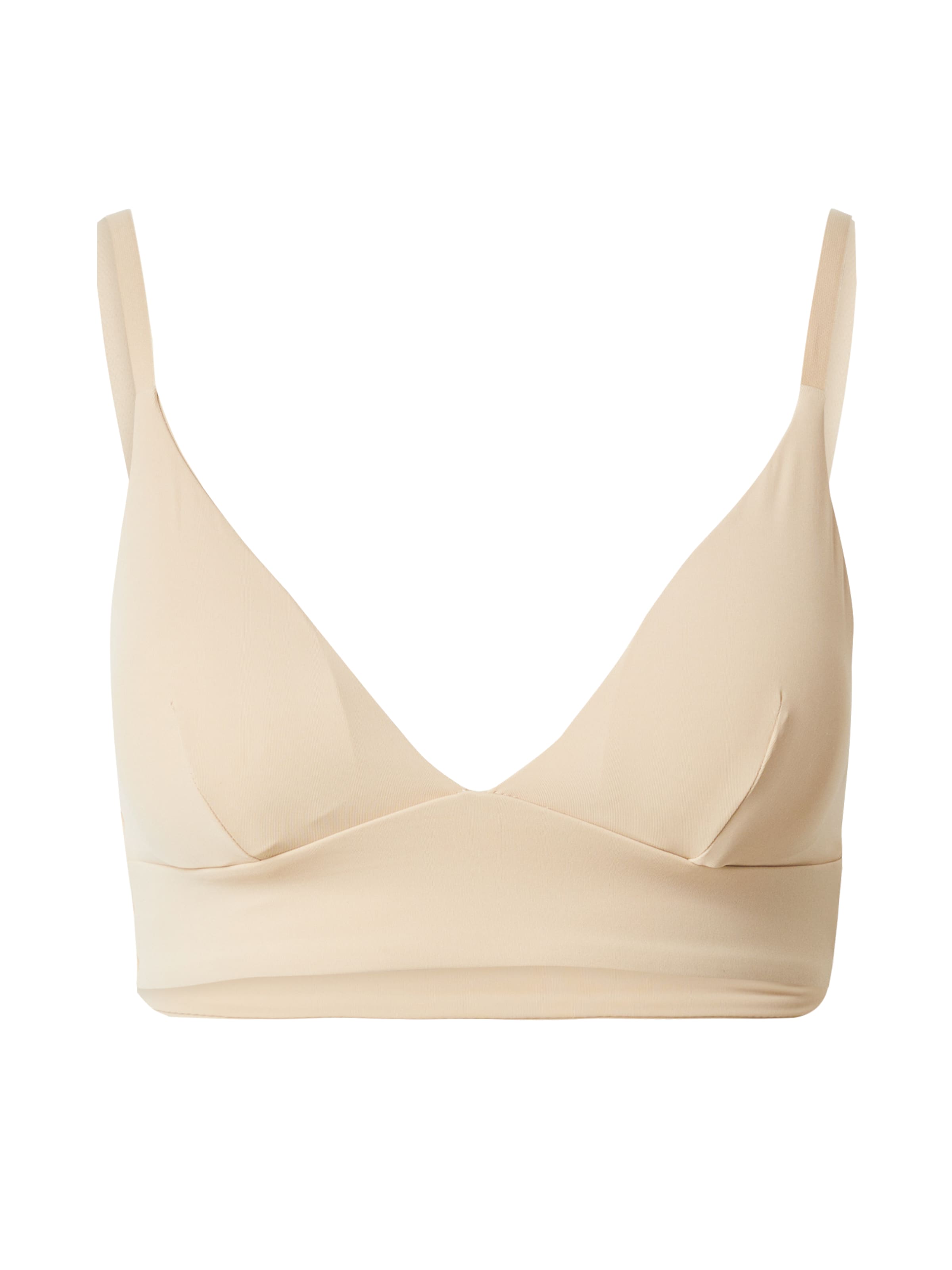 PIECES T-shirt Behå 'Namee' i beige: framsida