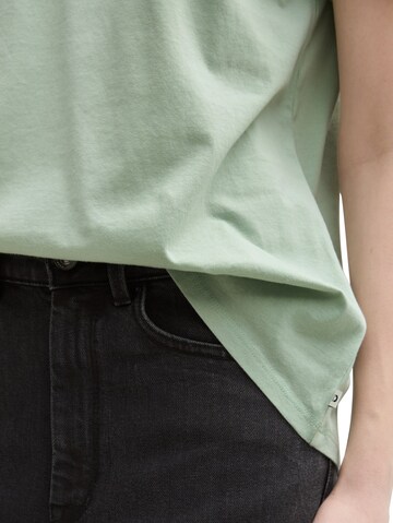 T-shirt TOM TAILOR DENIM en vert