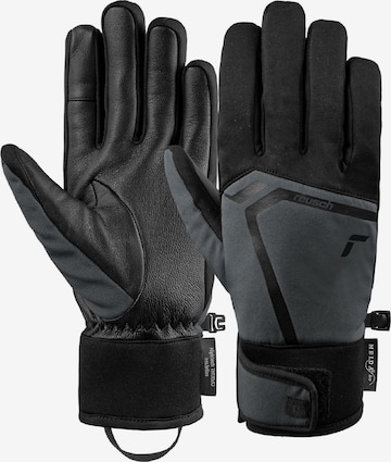 REUSCH Sporthandschuhe 'Ryan Meida® Dry TOUCH-TEC™' in Grau: Vorderseite