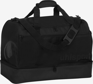 UHLSPORT Sports Bag in Black: front