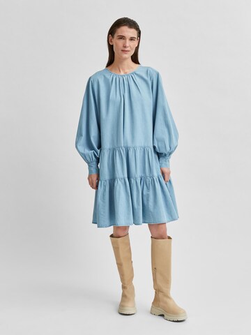 Robe SELECTED FEMME en bleu