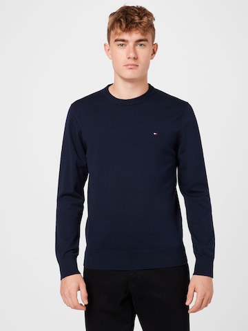 TOMMY HILFIGER Trui '1985 Collection' in Blauw: voorkant