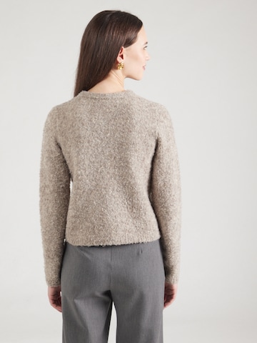 ONLY Gebreid vest 'ONLCILLE' in Beige