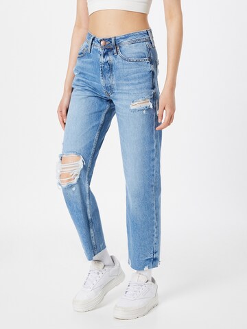 River Island Regular Jeans in Blue: front