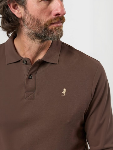 MCS Regular Fit Polo shirt ' MCRockwall ' in Braun