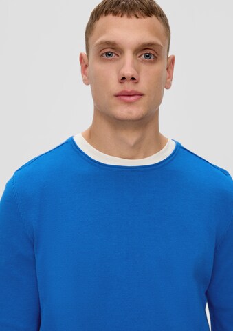 QS Pullover in Blau