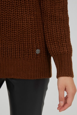 Oxmo Sweater 'Lavea' in Brown