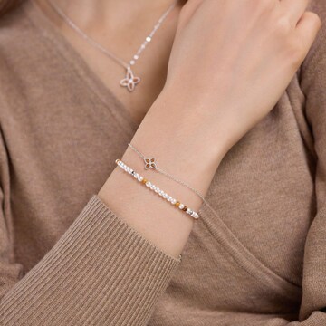 AMOR Bracelet in Silver: front