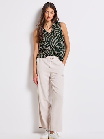 STREET ONE Bluza | zelena barva