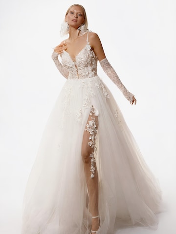 Devotion Dresses Iltapuku 'Wedding dress Ariane' värissä valkoinen: etupuoli