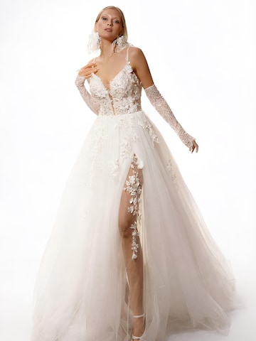 Devotion Dresses Abendkleid 'Ariane'‌‌‌‌‌‌‌‌ in Beige: Vorderseite