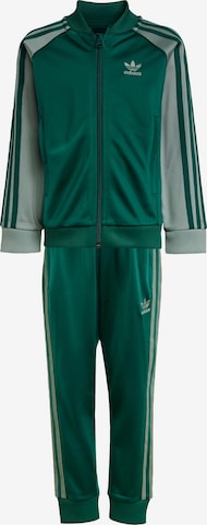 ADIDAS ORIGINALS - Fato de jogging 'Adicolor' em verde: frente