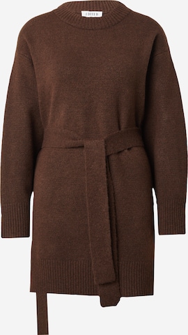 Robe 'Mariana' EDITED en marron : devant