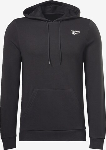 Reebok Sport Sport sweatshirt i svart: framsida