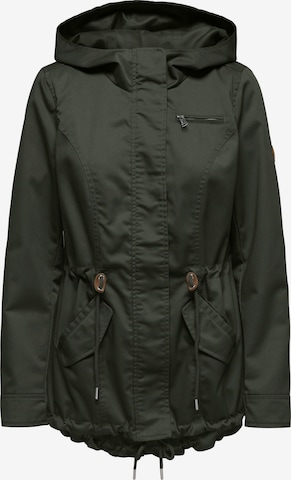 ONLY Between-seasons parka 'ONLLORCA' in Green: front