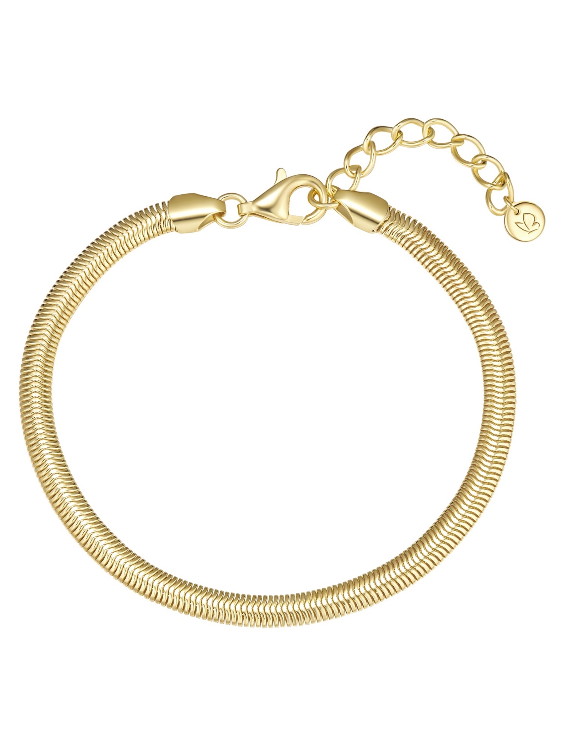 Braccialetto di Glanzstücke München in oro: frontale