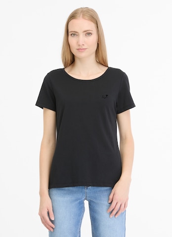 Ragwear Shirt in Schwarz: Vorderseite