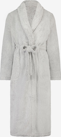 Hunkemöller Long Bathrobe in Grey: front