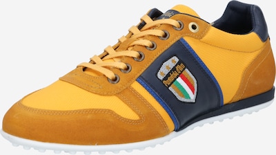 PANTOFOLA D'ORO Sneakers low 'ZAPPONETA' in night blue / yellow / curry, Item view