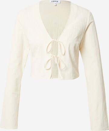 EDITED Blouse 'Lada' in Beige: front