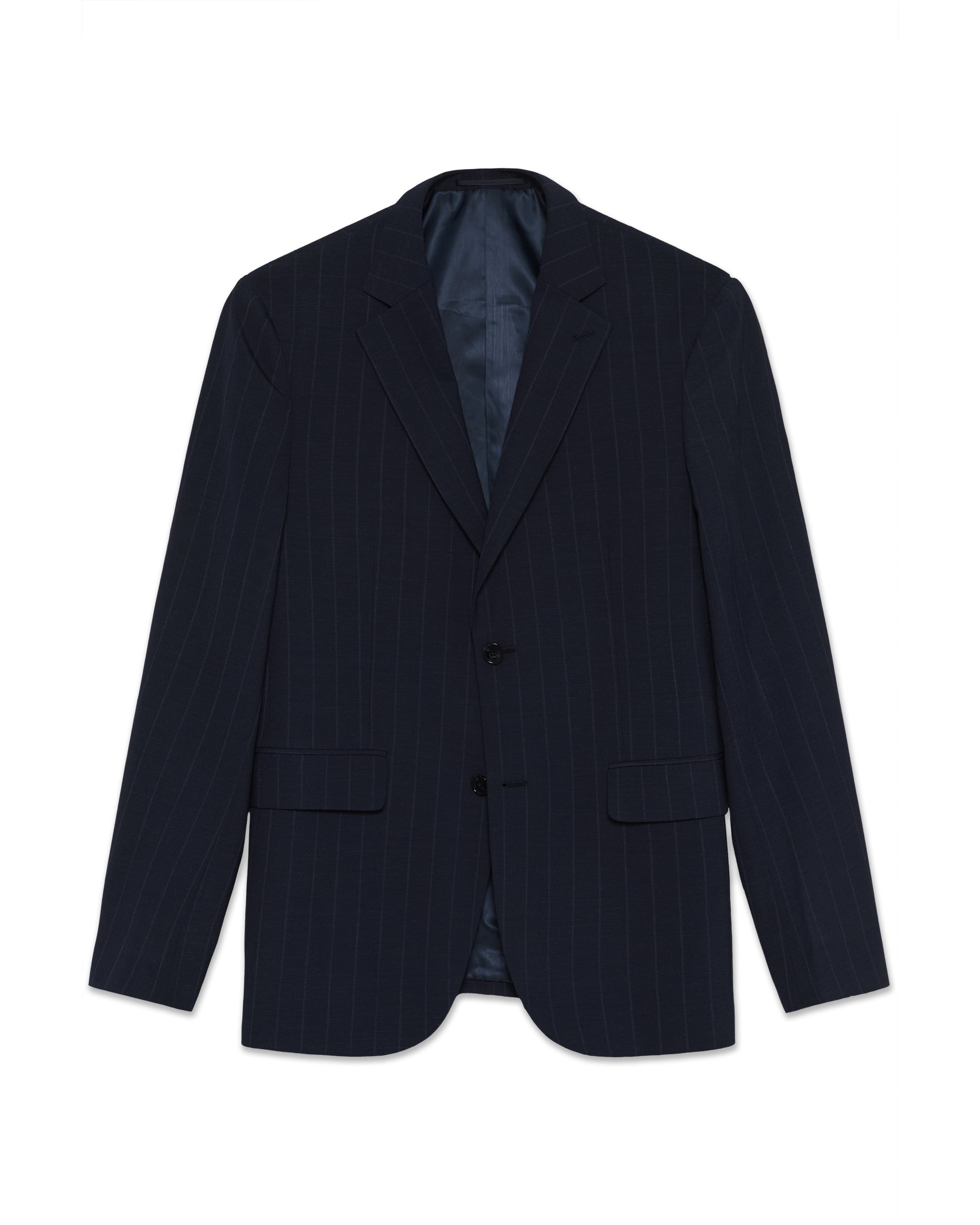 Coupe regular Veste de costume Matinique en bleu : devant