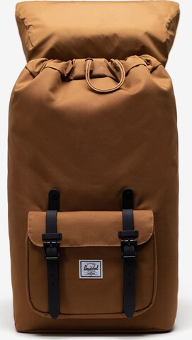 Herschel - Mochila 'Little America' em castanho