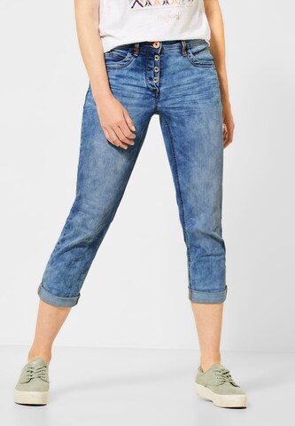 CECIL Slimfit Jeans 'Scarlett' in Blauw: voorkant