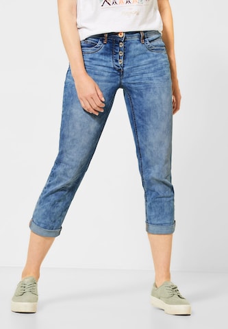 CECIL Slimfit Jeans 'Scarlett' in Blauw: voorkant