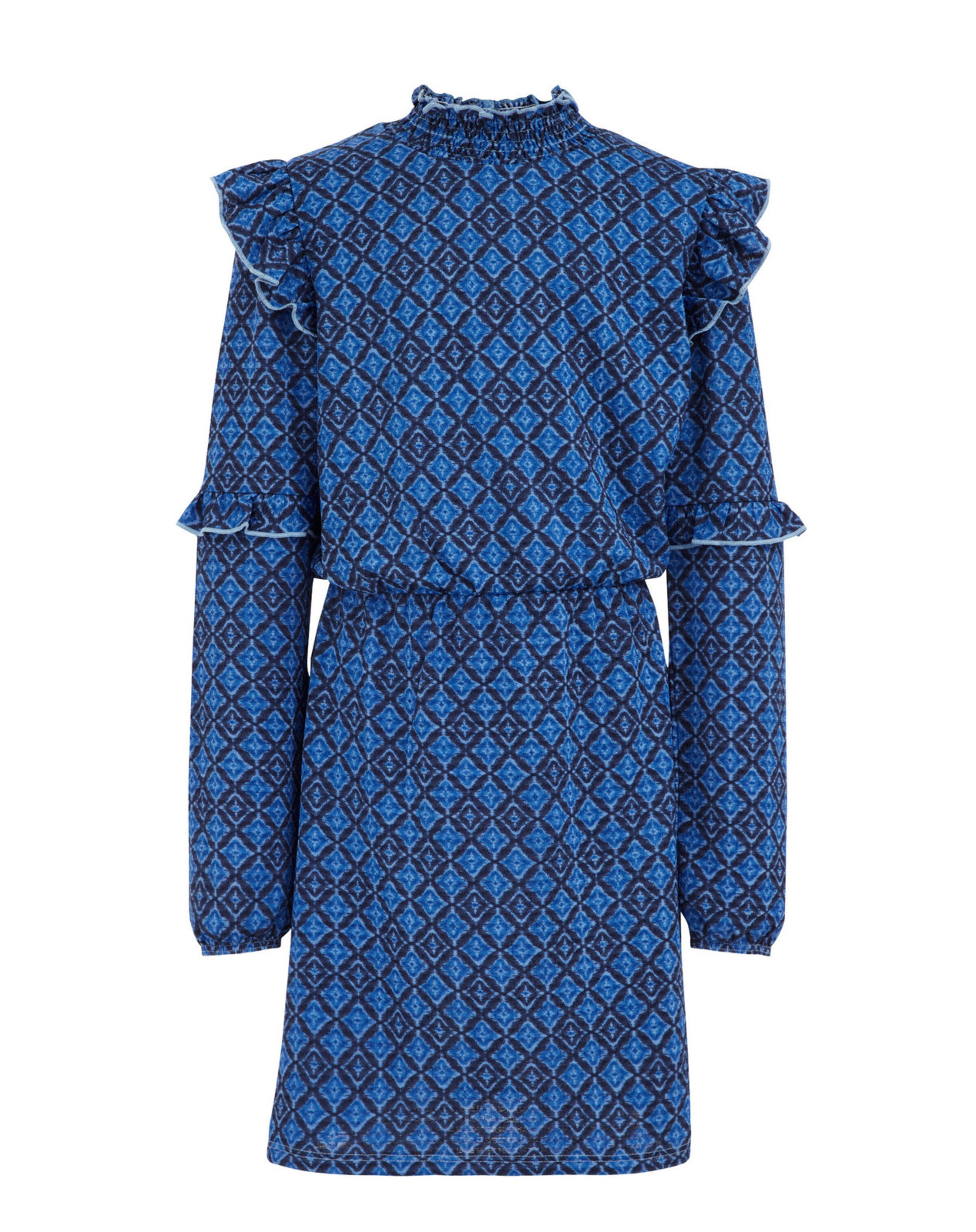 WE FashionHaljina - plava boja: prednji dio